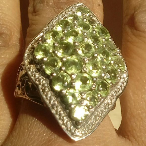 925 Genuine Untreated Peridot. FIRM. - Picture 10 of 13